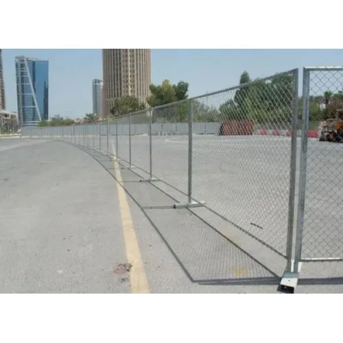 Outdoor Galvanized Chain Link Temporary Fence