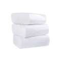 Toalhas de mão de papel de banho de hóspedes comerciais de hotel