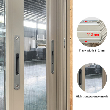 Customized Hurricane Impact Three Track Sliding Glass Doors