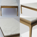 Modern furniture home coffee table marble top