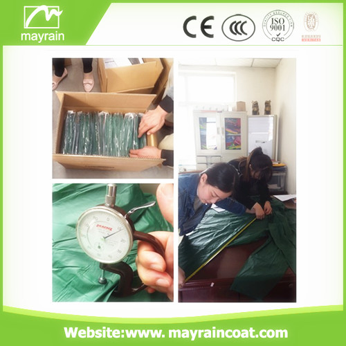 Disposable Raincoat for Promotion