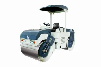 4 ton double drum vibratory road roller