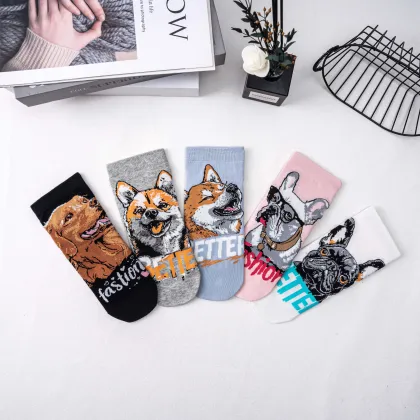 Cartoon style boat socks