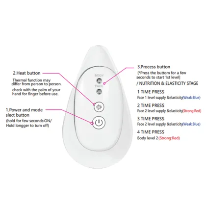 home use skin massage skin care device