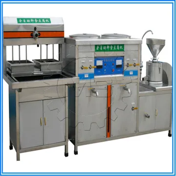 Automatic soybean milk tofu making machine