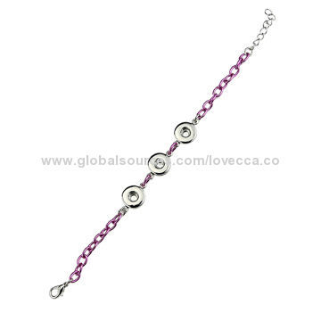 Chunk bracelets, three chunks for snapping the Noosa chunks to make fashion jewelry