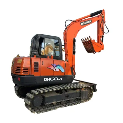 Used Doosan DH60-7 Small Crawler Excavator