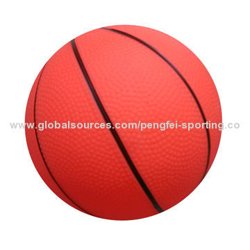 Mini 12cm Kids PVC Basketball Toys, No Bladder, Eco-friendly Material, Safe for Kids