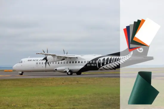 Fire Retardant Shipping Aircraft Tarpaulin