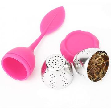 3PCS Silicone Handle Custom Stainless Steel Tea Infuser