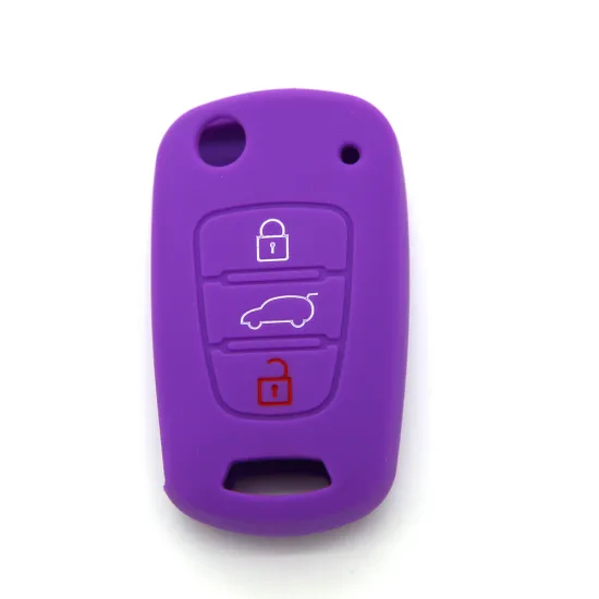 Kia 3 buttons Car Key Cover Silicone
