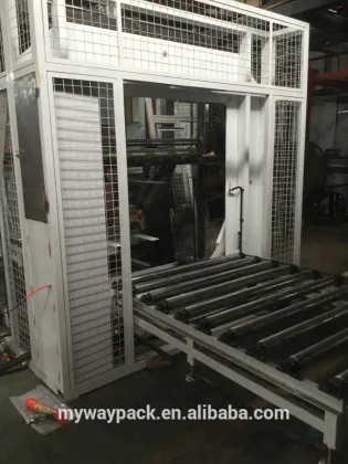 Horizontal wrapping machine profile wrapping machine