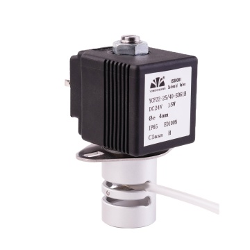 Yongchuang YCF22 Solenoid Valve: 12V/24V, Pinch Type, Beverage, Milk, Medical Analyzer Applications - Normally Open and Normally Closed Options