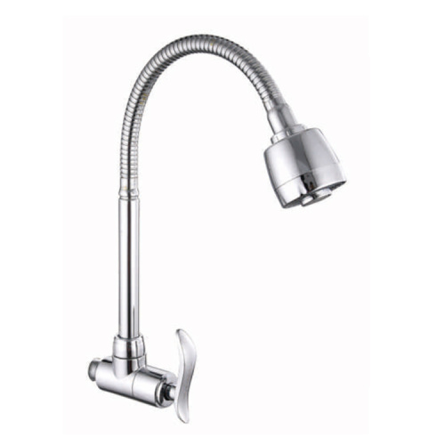 deck mounted zinc basin faucet classic single handle