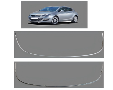 OEM GRILL STRIP CHROME For OPEL ASTRA J 13