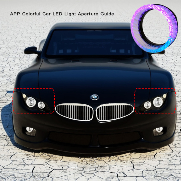 Kleurrijk auto overdag hardlooplicht met geleidementuur LED AUTOMOBILE LICHT