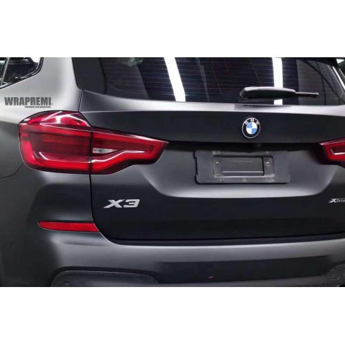 MATTE & SATIN VINYL Matte Black ceramics Car Wrapping Vinyl 1.52*18M Factory