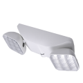 UL listada luz de emergência LED de cabeça dupla