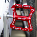 Lightweight Non-Slip Pedal Tengah Pedal Pedal Basikal untuk BMX MTB, 9/16 inci E-Bike