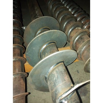 Anclajes de base de pila de tornillo galvanizado
