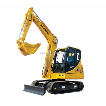 Shandong Shantui SE60 MINI Excavator مع محرك ومرفقات Kubota