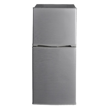 Smad 200L Solar DC 12/24V Portable Double Door Top Freezer Refrigerator DDT-118D8(DC)