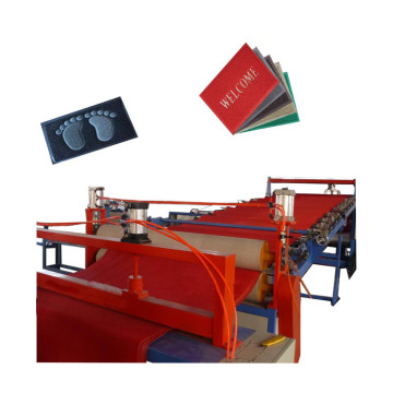 PVC Plastic Carpet/Coil Car Door Mat Making Machine