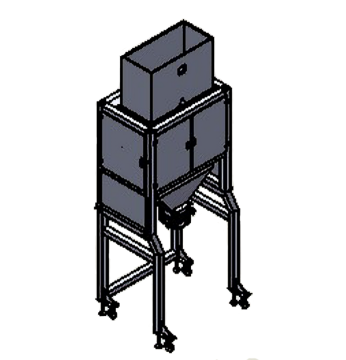 2 Heads Weigher For 5-25kg Machine