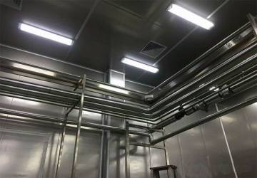Sala limpia de la fábrica de cosméticos de Surinam