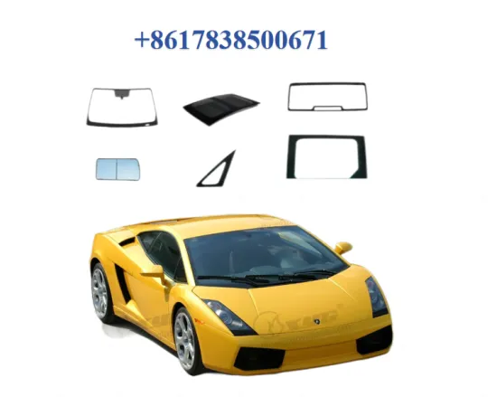 Lamborghini Gallardo 2004 - Front Windshield, Door Windows, Rear Windscreen, Triangle Quarter Assembly, Sunroof Parts