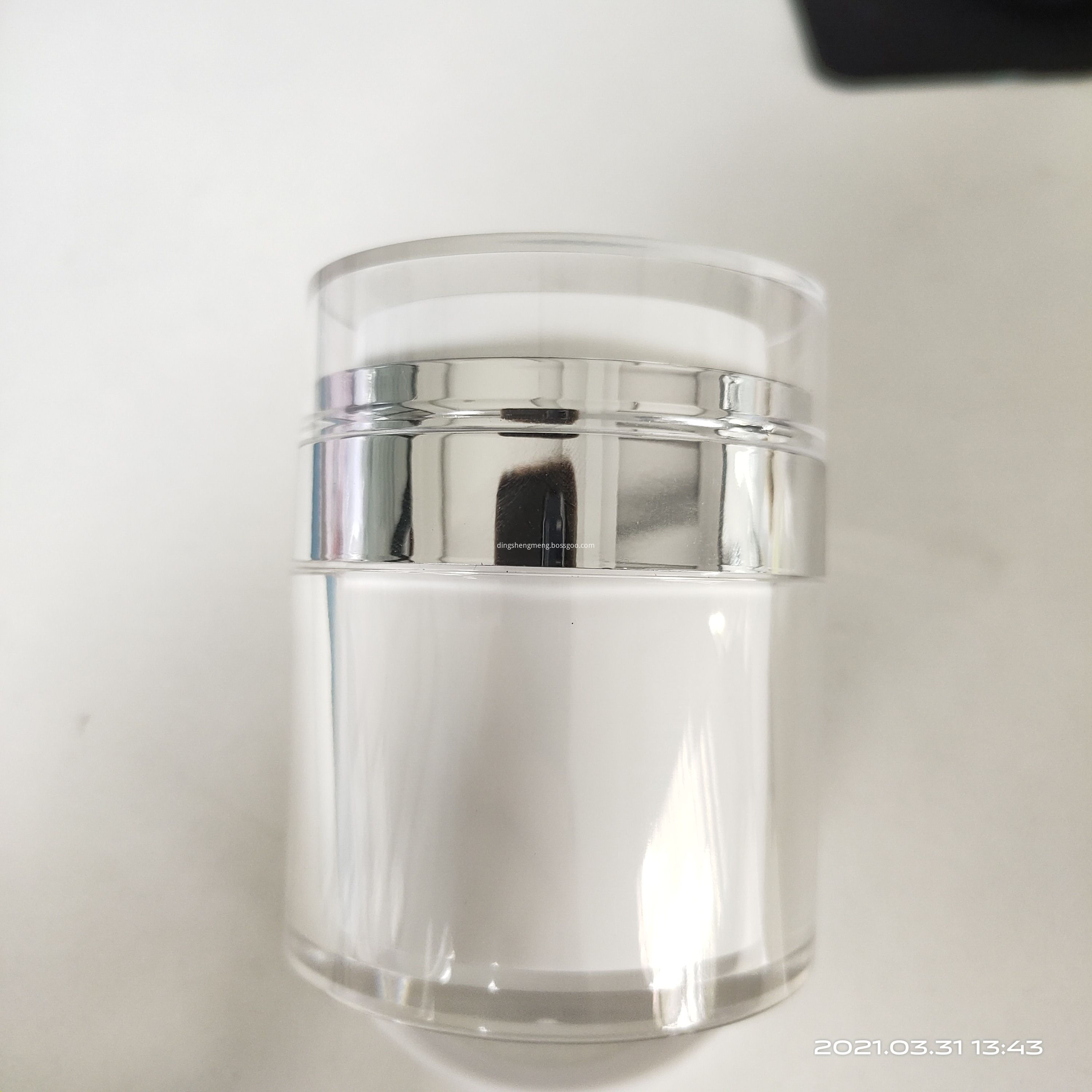 double wall emptycream jars