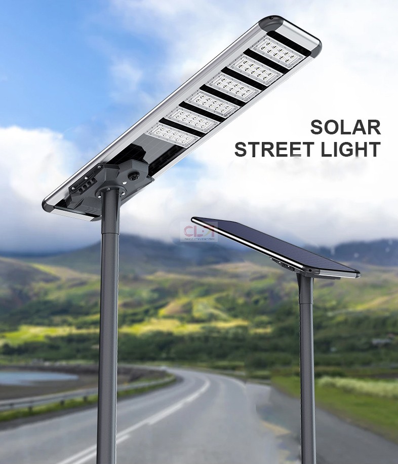 LED All In One Solar Street Lights Outdoor