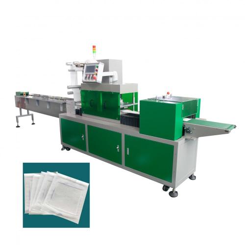 Hot sale cooling sticker 4-side seal packing machine