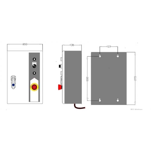 0.75KW Servo motor for high speed door