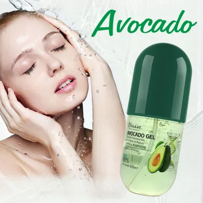 Organic Avocado Gel 92% Natural Moisturizing Soothing Face Gel