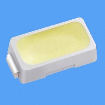 PLCC-2 3014 SMD LED diode, 2000-3500mcd, 30mA, warm white