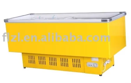 island freezer for supermarket/cold freezer