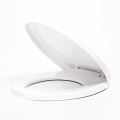 Durable White Plastic Hygienic Toilet Seat Cover