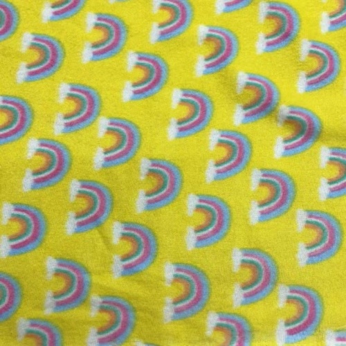 FDY150d/96f Brush with Rainbow Printing Fabric