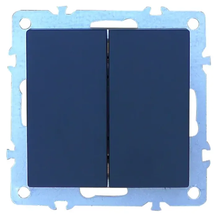 Toma de corriente europea alemana de 2 vías blanca