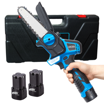 21V Cordless Electric Mini Chainsaw with Lithium Battery