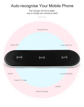 10W 3 in1 Apple iphone Wireless Charger Stand