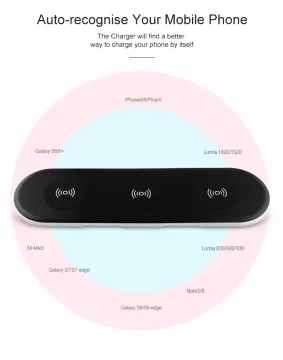10W 3 in1 Apple iphone Wireless Charger Stand