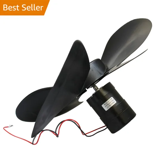 24V BLDC Fan Motor for Refrigerator and Table Fan - High Efficiency DC Brushless Wall Fan Motor 57mm