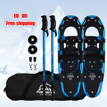EU UK Free Shipping Dropshipping Snowshoes - Wholesale Cheap Aluminum Terrain Snowshoes 19" 21" 25" 30