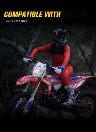 LED Light Headlight for SHERCO SE Enduro Dirt Bikes 2012-2023