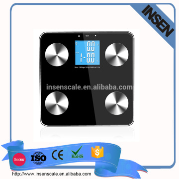 Electronic Digital Body Fat Scale with back light LCD, Zhongshan supplier with factory price