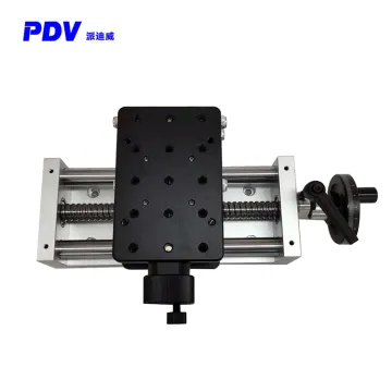 XZ Two-axis Manual Translation Stage Precision Slide and Lift Mechanism