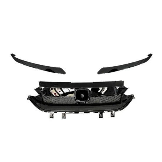 City Type-R Style ABS Car Front Bumper Grille for HONDA City 2020-2023