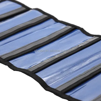 Waterproof Fishing Lure Wallet: 10-Pocket Saltwater Trolling Squid Lure Bag